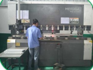 Sheet metal production workshop